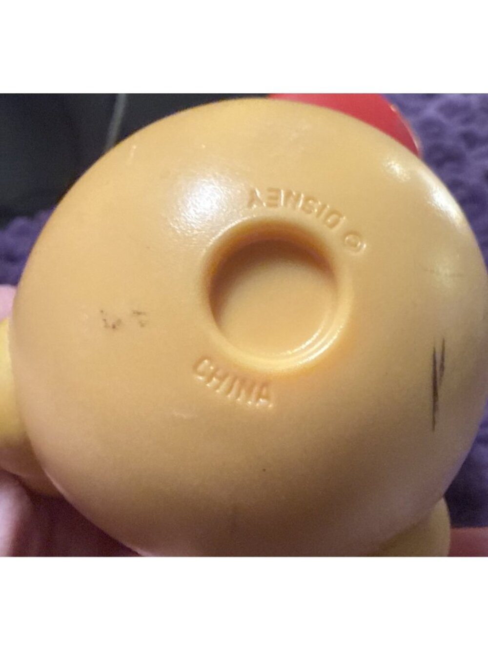 Vintage Winnie The Pooh Rattle Roly Toy - Picture 5 of 6